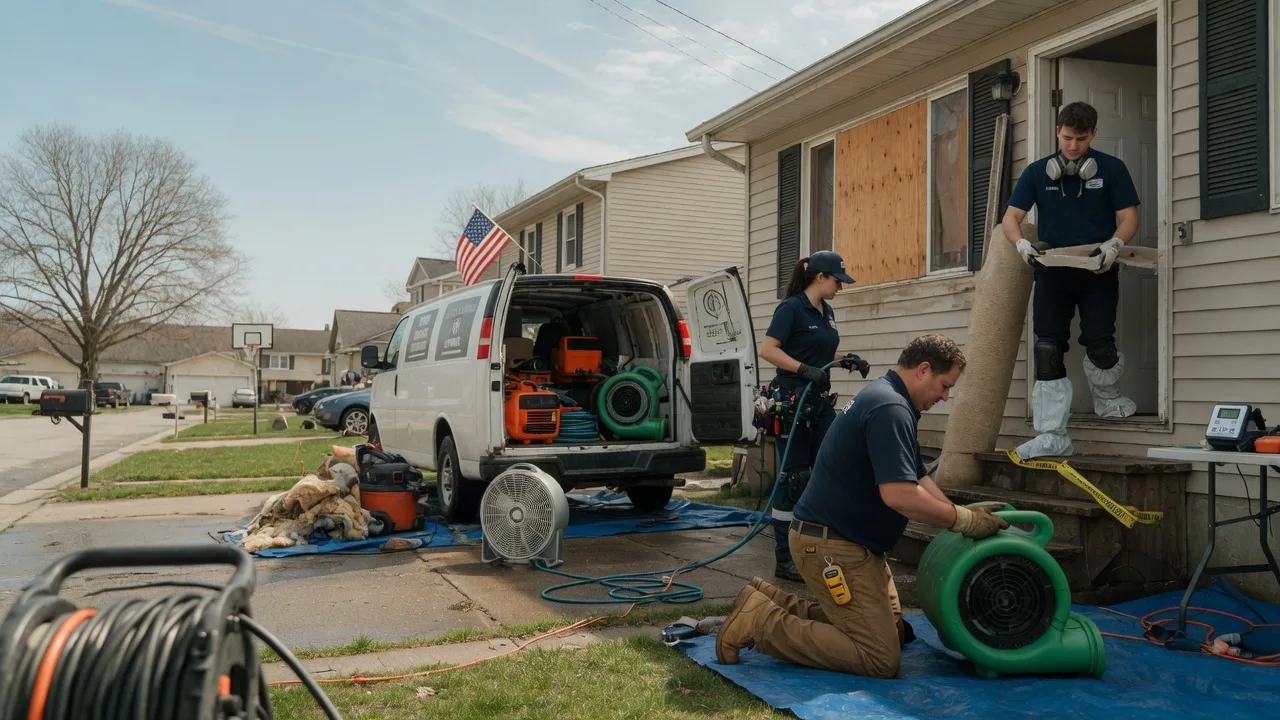 Water Damage Restoration in Shamrock, TX near me